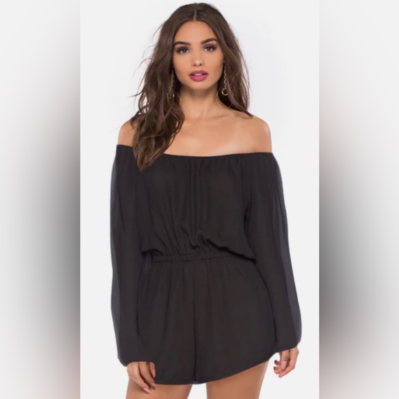 Show Me Your Mumu Paisley Mixed Print Bohemian Long Sleeve Romper - Picture 9 of 10